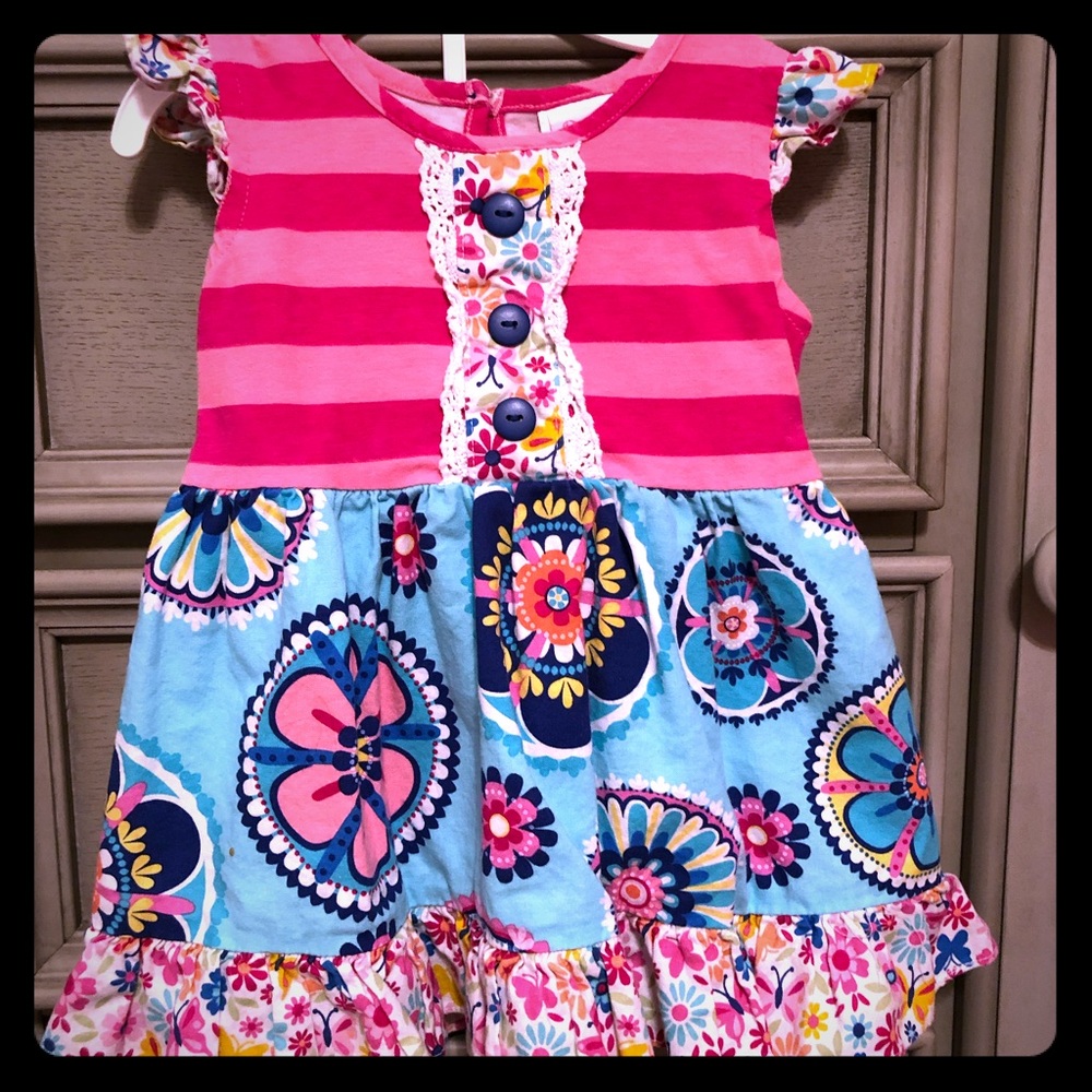 Ricrac & Ruffles dress